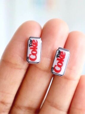 Stardoe Studio Diet Coke stud earrings